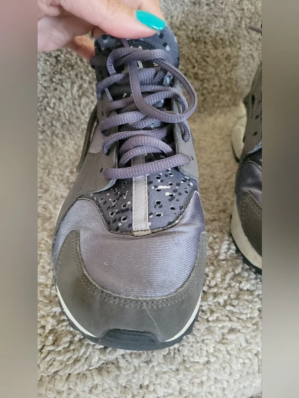 Nike Air Huarache Run Print Womens Sneakers Size 6.5